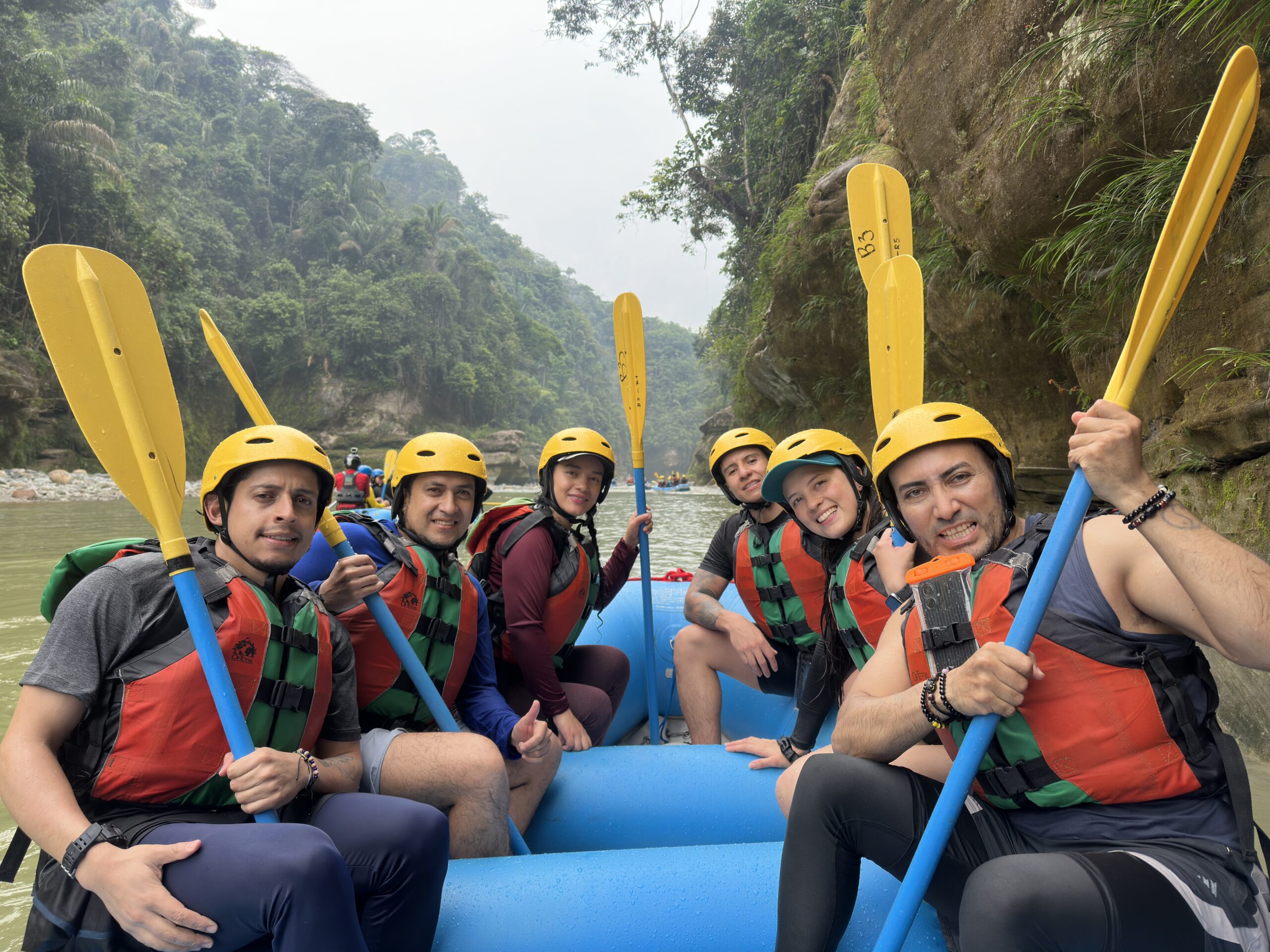 Rafting y piscinas Mesetas plan 2 días Güejar