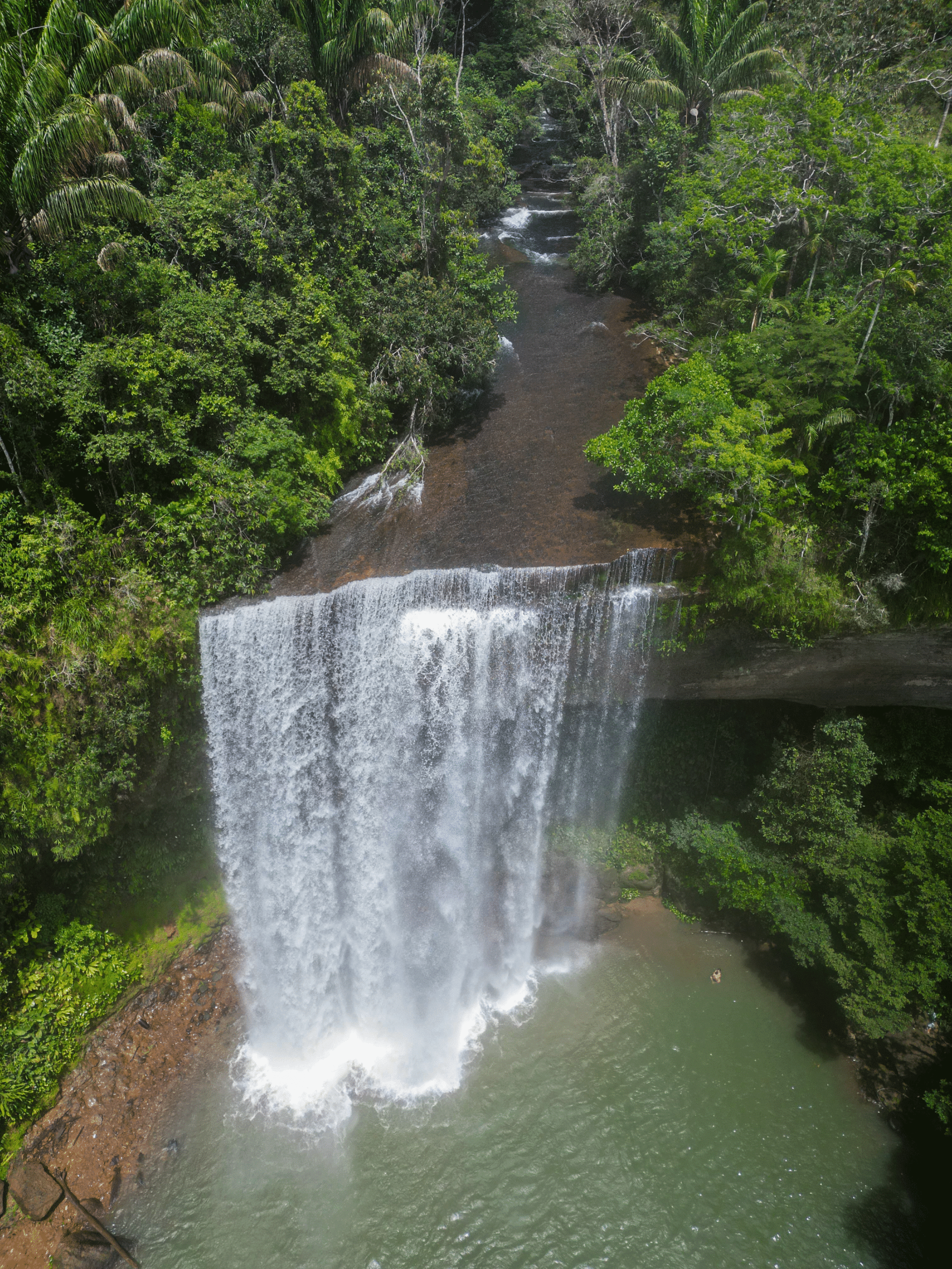 Cascada Telares de Cristal Mesetas Meta 40 metros