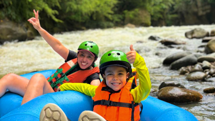 Tubing Cañón del Cafre Mesetas Meta 7 rápidos