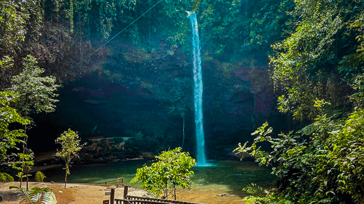 Cascada Charco Azul Mesetas Meta TUREM